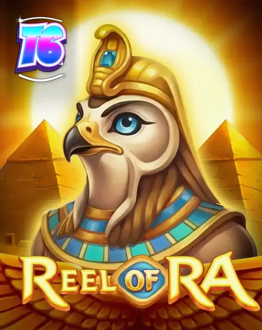 Tampilan visual slot Reel of Ra dengan tema Mesir Kuno